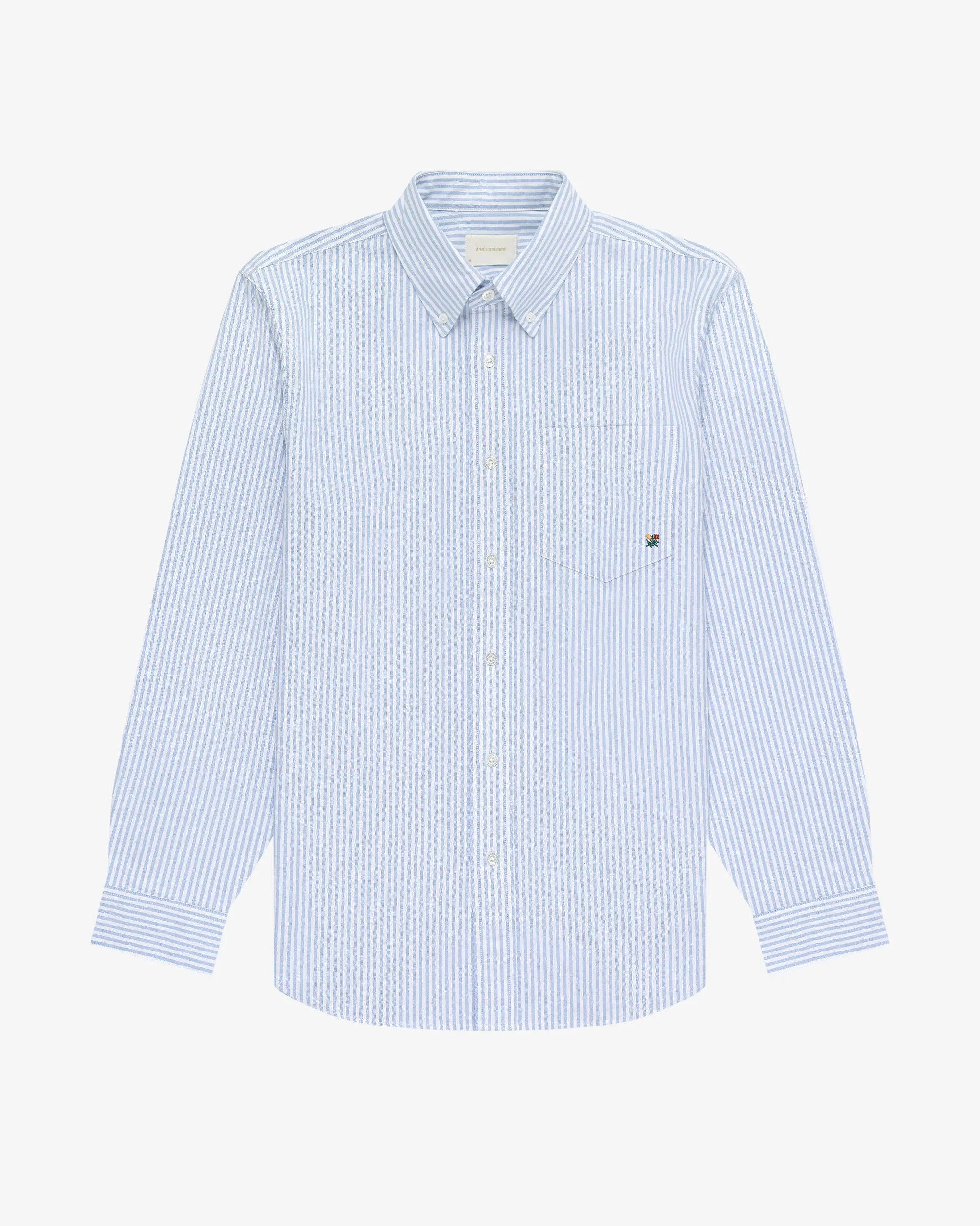 Aimé Leon Dore Striped Crest Oxford Shirt