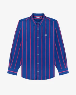 Aimé Leon Dore Striped Leon Overshirt