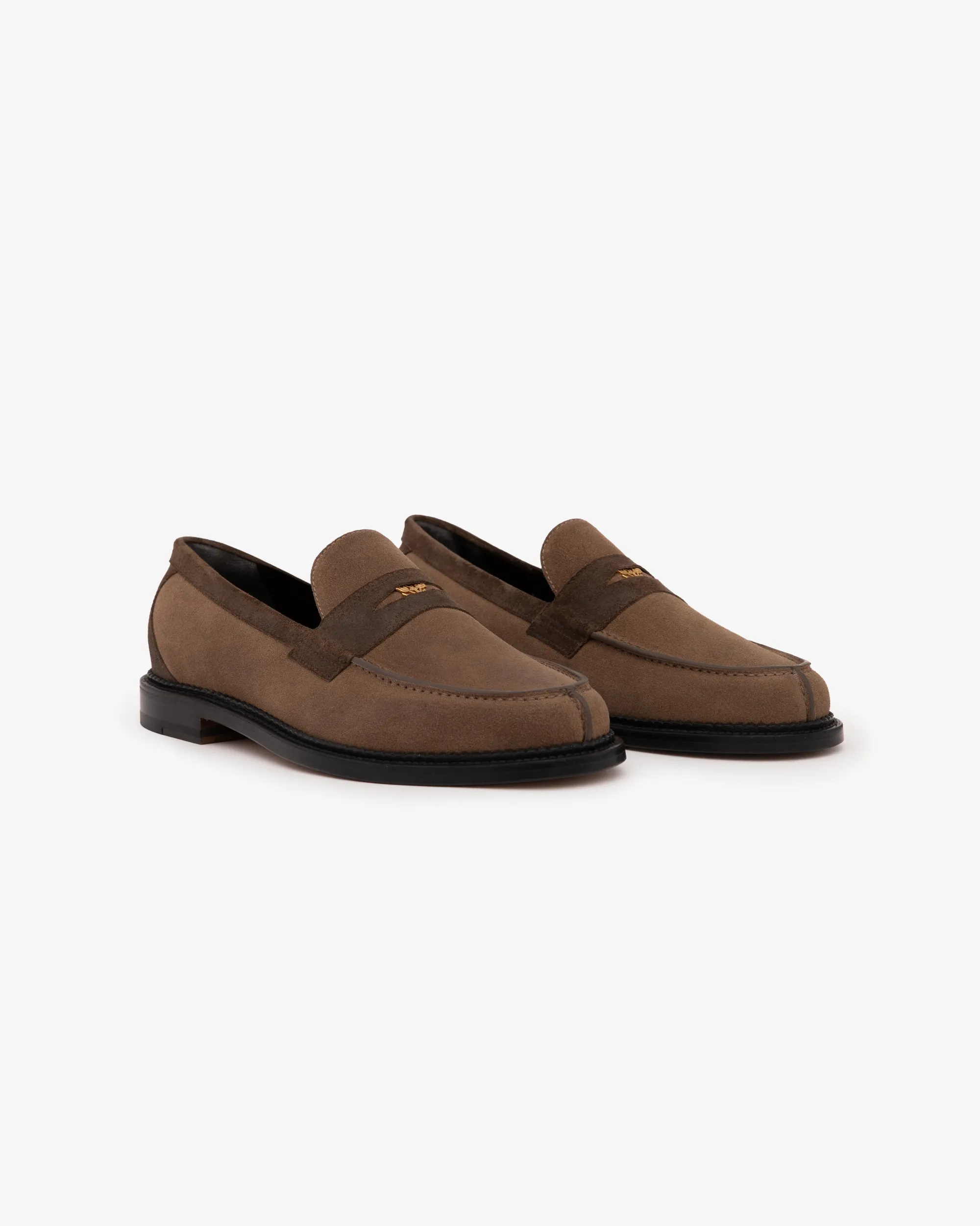 Aimé Leon Dore Suede Queens Crest Loafer