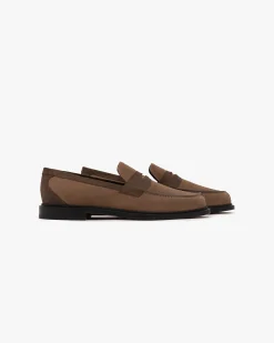 Aimé Leon Dore Suede Queens Crest Loafer