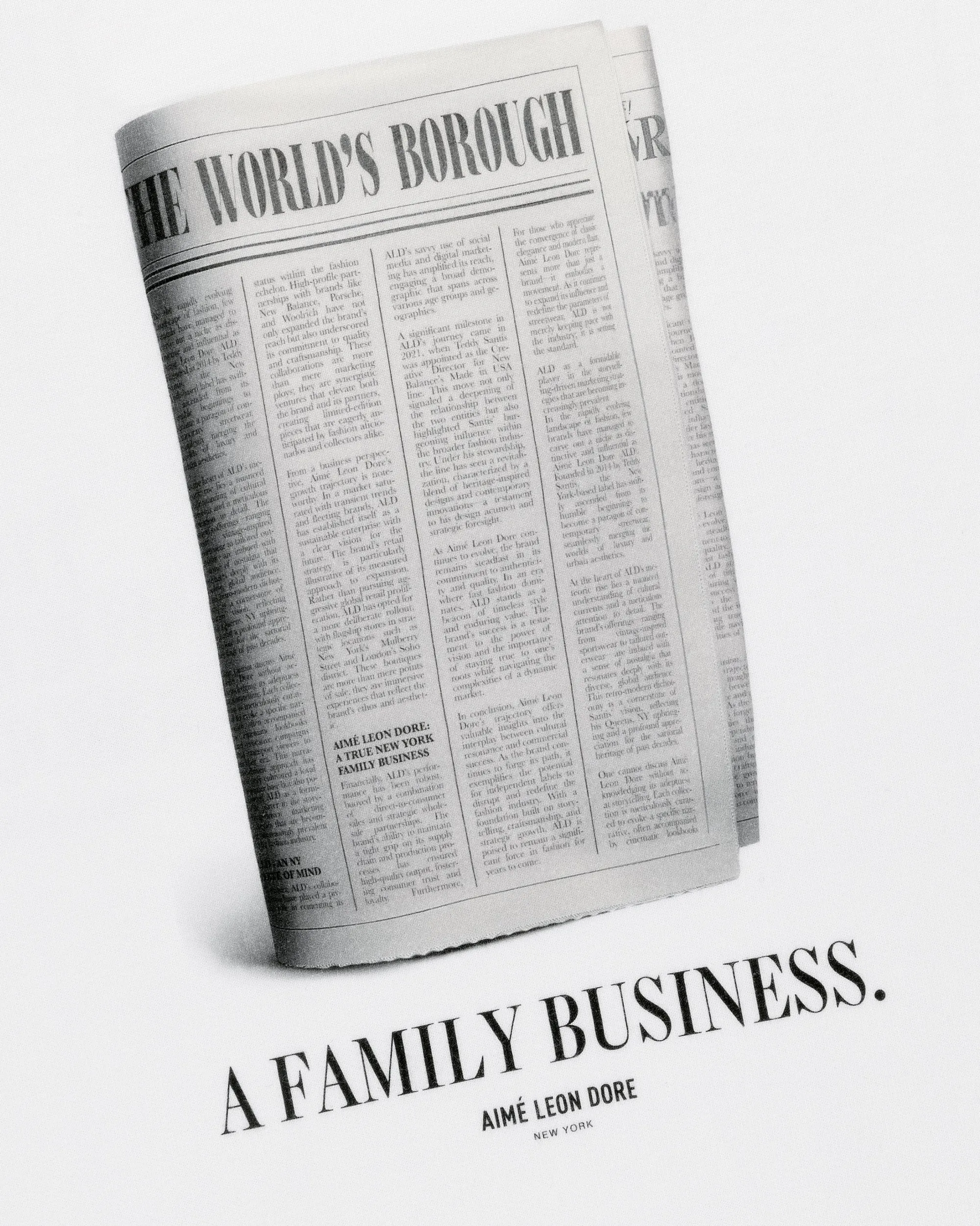 Aimé Leon Dore The World's Borough Tee