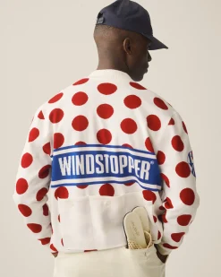 Aimé Leon Dore WINDSTOPPER® Polka Dot Knit Cycling Jersey by GORE-TEX LABS