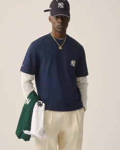 Aimé Leon Dore Yankees Chainstitch Pocket Tee